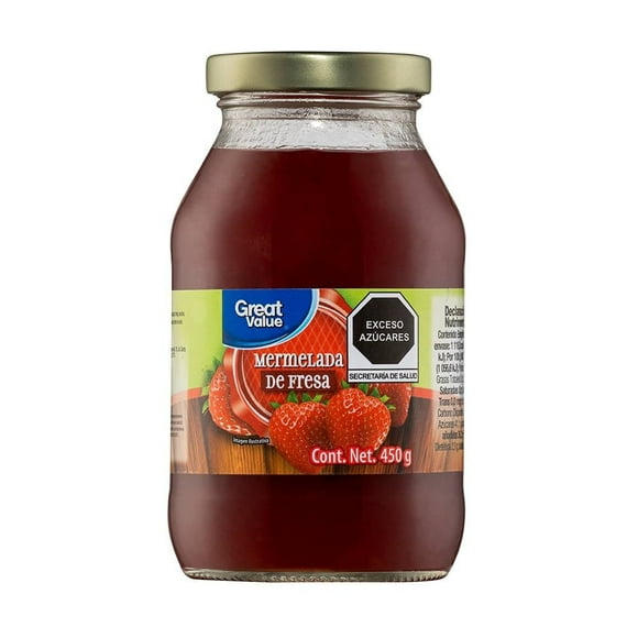 Mermelada Great Value de fresa 450 g