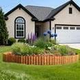 thumbnail image 3 of Metal Garden Edging Border – Flexible Corrugated Galvanized Steel Landscape Edging, Rust-Colored Decorative Lawn Border for Flower Beds, Walkways & Tree Rings, 3 of 8