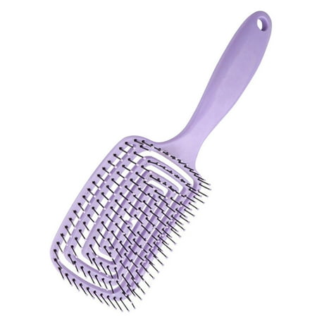 Hairbrush Curve Hollow Hairbrush Nylon Hair Brush Hair Styling Portable ...