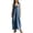 Navy, variant on Womens Summer Dresses Casual Women's Casual Loose Fit Long Sleeveless Dress V Neck Button Down Collar Comfortable Blend Flowy Summer for Everyday Wear Beach Vacation Black L