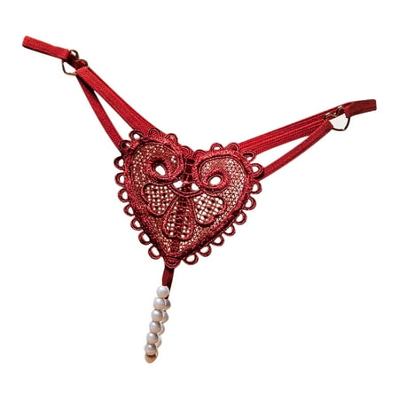 

Ruhiku GW Ladies Sexy Mesh Lingerie Lingerie Thong Panties Ladies Cutout Lingerie Panties