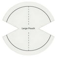 thumbnail image 1 of WREESH Cute Beetles Pouch Template DIY Handbag Making Template Ruler Sewing Ruler Clearance, 1 of 1