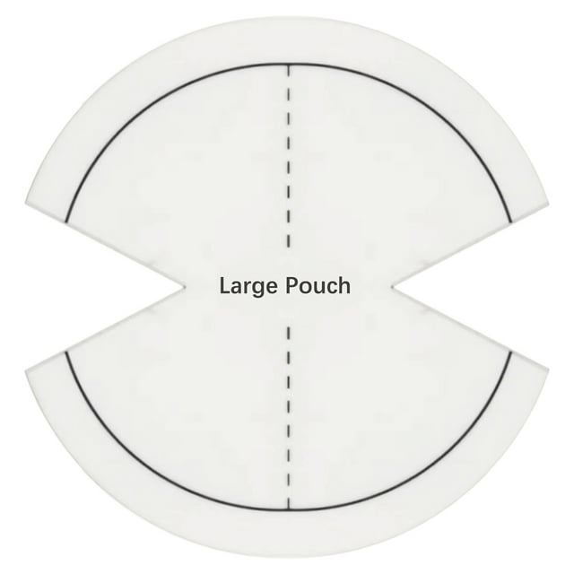 Dvkptbk Summer Pendant Cute Beetles Pouch Template DIY Handbag Making Template Ruler Sewing Ruler Summer Pendant