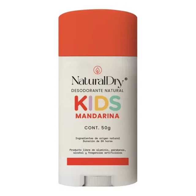 Desodorante Corporal en Barra Vegano Naturaldry para Niños