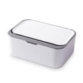 thumbnail image 1 of Caja de almacenamiento de tejidos Reutilizable con tapa de gran capacidad Toalla a prueba de polvo Organizador del dispensador Hogar para coches de sala de estar gris kenally HA012032-02B, 1 of 7