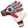 thumbnail image 1 of Goalkeeper Gloves, Football Goal Keeper Gloves Long Hook And Loop Adjustable Breathable  For Children Red 10#, 1 of 8