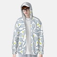 thumbnail image 2 of Balery Tennis Rackets And Balls Sudadera ligera de manga larga con capucha y protección solar UPF 50+ para hombre y mujer, ideal para pesca y running-XX-Large, 2 of 7