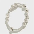 thumbnail image 4 of serony Anxiété Perle Anneau Femmes Hommes Fidget Style Simple Anti-stress Perles de Cuivre en Acier Inoxydable Libre Rotation Cadeau Porter Quotidien 16.1mm, 4 of 8