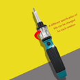 thumbnail image 5 of Professional 6-in-1 Auto-Loading Ratchet Screwdriver with SL3/SL4/SL6 Bits - Heavy Duty Multi-Bit Tool, 5 of 5