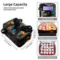 thumbnail image 3 of Bats Double Layered Insulated and Refrigerated Lunch Bag with Two Compartments, Large Capacity, and Handheld Carry - 7.1x11.4x16.1 Inches, 3 of 6