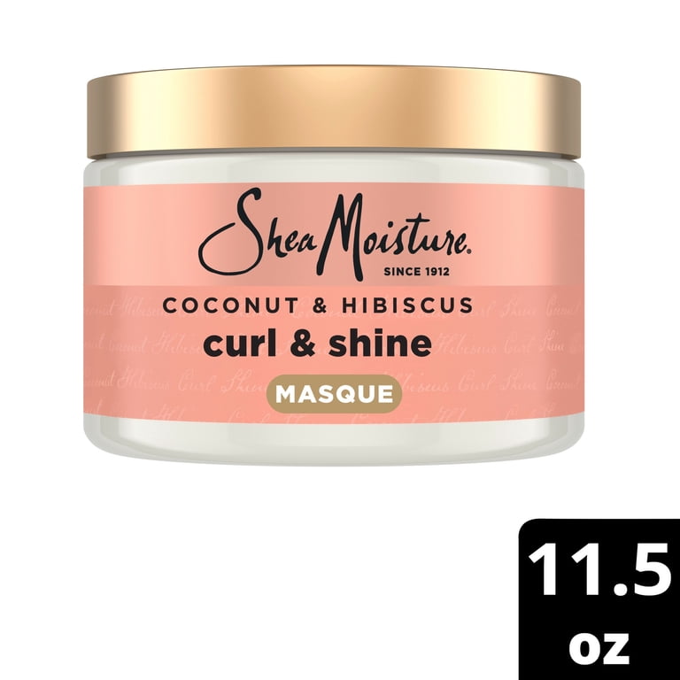 SheaMoisture Coconut & Hibiscus Hair Mask, 11.5 oz photo 2