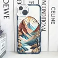 thumbnail image 3 of Paper Cute Landscape Creative Mountain Balloons Phone Case For iPhone 15 Pro Max 14 Plus 13 Mini 12 11 Soft Cover 03 iPhone 13 Pro Max, 3 of 5