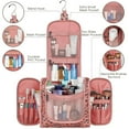 thumbnail image 3 of Narwey Large Hanging Toiletry Bag with Hook Makeup Cosmetic Organizer with Multiple Compartments Foldable for Men Women Travel Essentials, 3 of 7