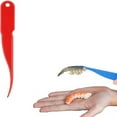 thumbnail image 4 of Miyuadkai Blue Shrimp Thread Remover, Deveining Tool Peeler Shrimpthread Deveining Tool Plastic Deveiner Tool Cleaner for Kitchen Deveining Peel Tool, 1X Shrimp Line Picking Tool, 4 of 7