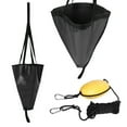 24 53 inch Drift Sock Sea Anchor Drogue Brake W 30ft Kayak Tow Rope bedroom-gltfh