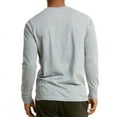 thumbnail image 3 of Men's Henley Shirts Cotton Long Sleeve Tops S-3XL Regular Big & Tall Breathable Comfy Basic Layering Top Menswear Underwear Classic Casual, 3 of 3