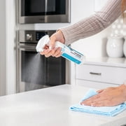Lifeproof Home Ceramic Coating Spray Kit - Shine, Seal, Protect Stainless Steel, Appliances, Countertops, Glass & More Kitchen + Bath Surfaces - Repels Stains, Grime, Fingerprints, Liquids & More!
