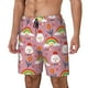 thumbnail image 1 of Fotbe Cartoon Chicken Traje de Baño para Hombre – Shorts de Natación de Secado Rápido con Forro y Bolsillos-Small, 1 of 6