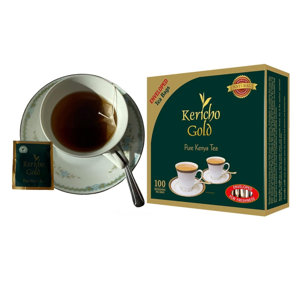 Kenya Kericho  Envelopes Tea Bags 100 Unit (Pack Of 10 Box)