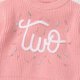 thumbnail image 4 of Jersey IDOPIP para niñas pequeñas, punto rosa con dos bordados, 4 of 6