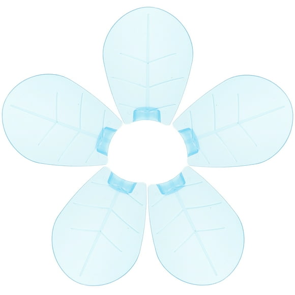 5pcs Standing Fan Blades Plastic Fan Blades Electric Fan Replacement Blades Thicken Fan Blade