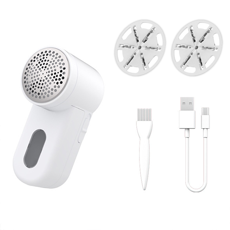 Aessdcan 2pc Rechargeable Fabric Shaver And Lint Remover For Removing