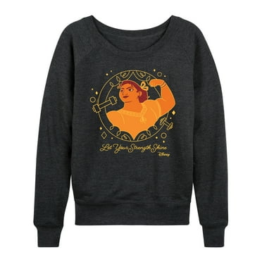 Encanto - Let Your Strengh Shine - Women's Lightweight French Terry Long Sleeve Shirt
