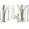 thumbnail image 2 of Reed, Tara 24x17 White Modern Wood Framed Museum Art Print Titled - Christmas Forest landscape, 2 of 4