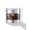 thumbnail image 3 of Oggi 130-Ounce Jumbo Stainless Steel Kitchen Airtight Canister with Clear Arylic Lid and Locking Clamp, 3 of 6