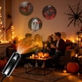 thumbnail image 4 of Homellea USB Halloween Projector Light with 7 Slides, 360 Degree Flexible Gooseneck, for Car Interior and Bedroom, Wall and Ceiling Projection, Halloween Party Decoration, Holiday Decor, 4 of 6