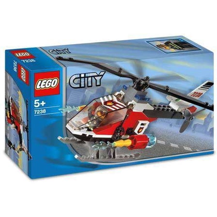Pre-Owned City Fire Helicopter Set LEGO 7238