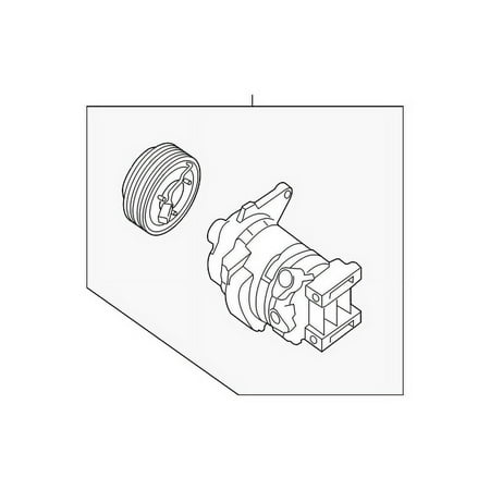 Genuine OE Nissan Compressor Assembly - 92600-9NB0D