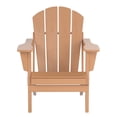 thumbnail image 2 of Paradise Outdoor Folding Poly Adirondack Chair, 2 of 5