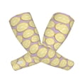 thumbnail image 2 of Uemuo Yellow Lemon Slices Printed Arm Sleeves, Cooling UV Sun Protection Sports Compression for Men/Women, 2 of 8