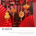 thumbnail image 5 of WHAMVOX  4 Pcs New Year Decorations Hanging Ornament for Festival, 5 of 8