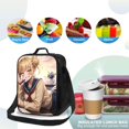 thumbnail image 4 of Himiko Toga My Hero Academia Mha Insulated Lunch Bag Portable Thermal Lunchbag Reusable Bento Tote Bag Snack Bags, 4 of 9