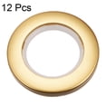 thumbnail image 2 of Unique Bargains Curtain Grommets Plastic 1.5 Inch Inner Dia Drapery Eyelet Rings Gold Tone 12pcs, 2 of 5