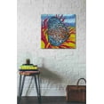thumbnail image 3 of Epic Graffiti 'Brilliant Tropical Fish II' by Carolee Vitaletti Canvas Wall Art, 26"x26", 3 of 3