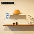 thumbnail image 7 of Niovtt Melting Clock Modern Surrealistic Shelf Decor Distorted Clock (White), 7 of 7