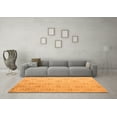 thumbnail image 3 of Ahgly Company Indoor Rectangle Abstract Orange Modern Area Rugs, 2' x 5', 3 of 4