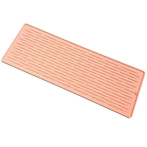 AYYUFE Dish Drying Mat Waterproof Heat Insulation Silicone Multipurpose Anti-slip Foldable Draining Pad for Kitchen
