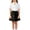 Black, variant on Pleated Skirts for Girls Elastic Waist School Uniform Skirt Kids Loose Casual Multicolor Skirt Teens Girl Comfy Tennis Sports Short Skirt 4-16 Years