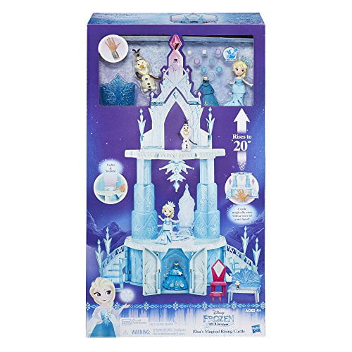 Disney Frozen Little Kingdom Elsa's Magical Rising Castle Childrens Play Set