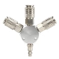 thumbnail image 1 of Divisor De La Manguera De Aire De 3 Vías Del Conector De La Manguera De Aire, Colocaciones Femeninas Del Compresor De Aire De La Junta Sunnimix Colector de manguera de aire de 3 vías, 1 of 6