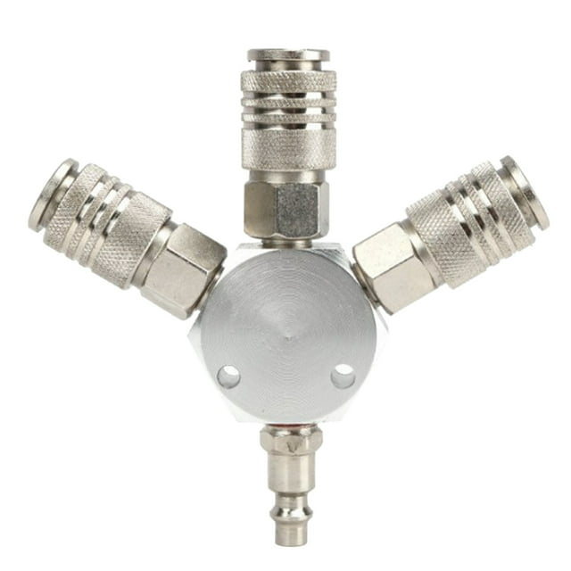Divisor De La Manguera De Aire De 3 Vías Del Conector De La Manguera De Aire, Colocaciones Femeninas Del Compresor De Aire De La Junta Sunnimix Colector de manguera de aire de 3 vías