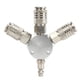 thumbnail image 1 of Divisor De La Manguera De Aire De 3 Vías Del Conector De La Manguera De Aire, Colocaciones Femeninas Del Compresor De Aire De La Junta Sunnimix Colector de manguera de aire de 3 vías, 1 of 6