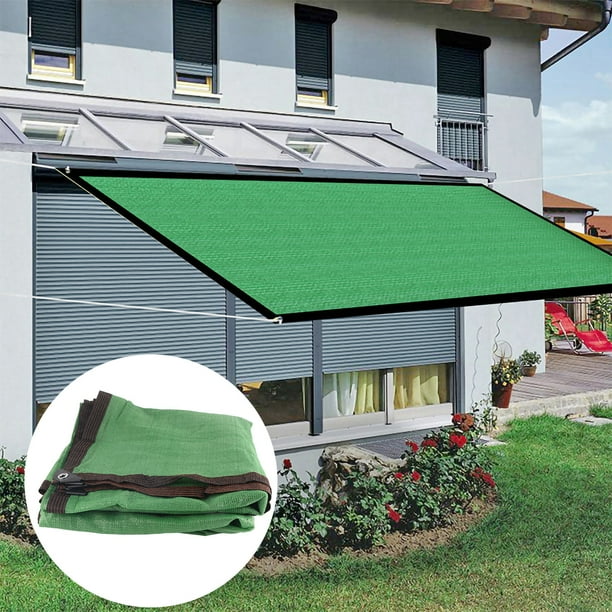 Coarbor Toldo Rectangular De 4 X 6 Pies, Color Verde Claro, Turquesa, Resistente Al Sol, De Grado Comercial, Para Patio Al Aire Libre, Garaje, Jardín