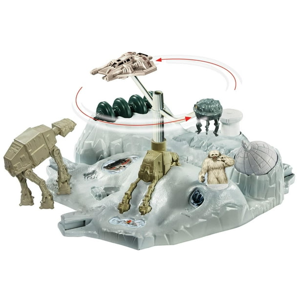 Hot Wheels Star Wars Hoth Echo Base Battle Play Set