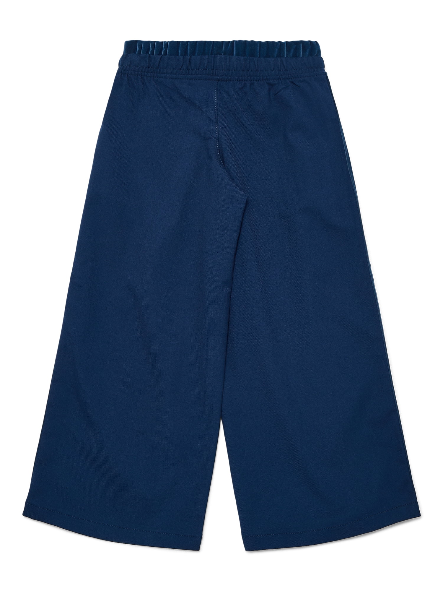 Weekend Academy Girls Wide Leg Pull-on Pants, Sizes 4-18