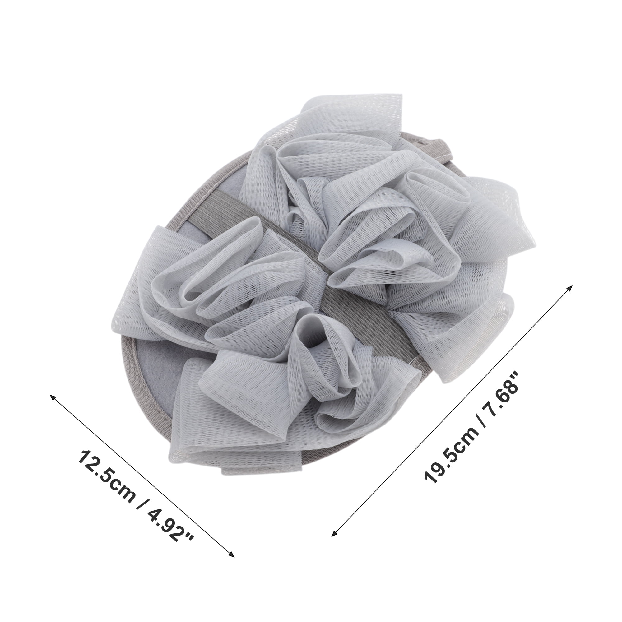 Unique Bargains Cartoon Bath Shower Loofah Sponge Gray 1 Pc